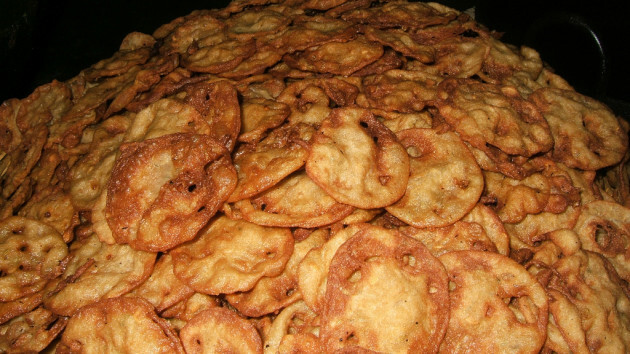 Chokhi Dhani: fried tortillas