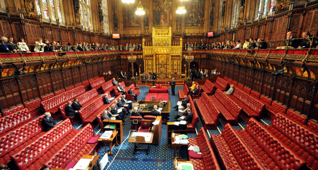 Last Law Lords ruling in the Lords Chamber
