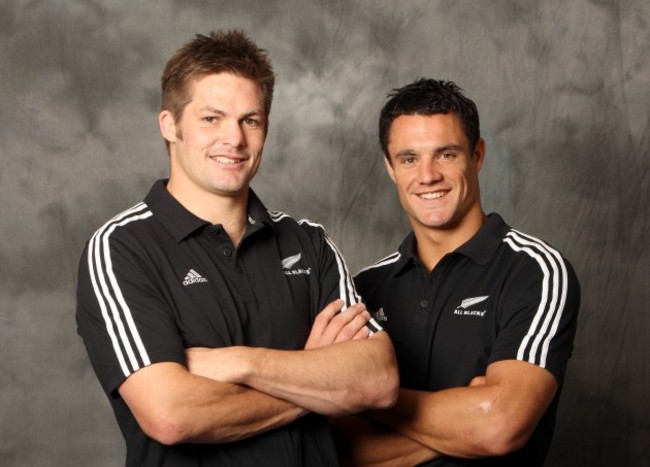 Richie McCaw and Dan Carter