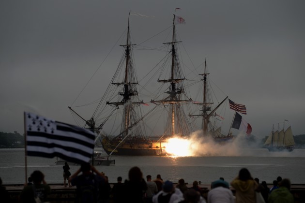 Historic Hermione Ship Makes Landfall in Yorktown, VA with Hennessy Cognac On Board