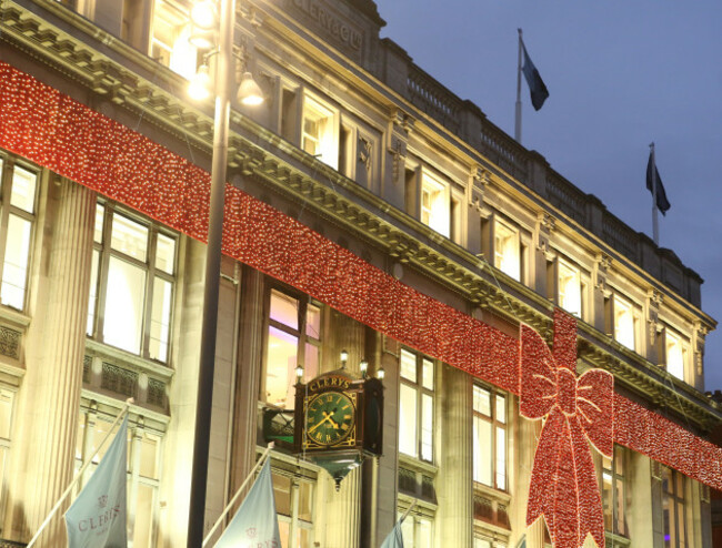 Clerys Shop Reopens