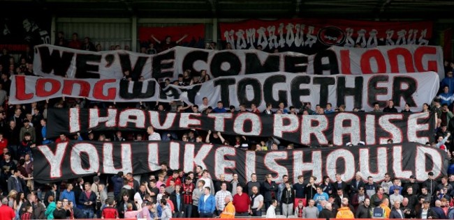 Bohs supporters