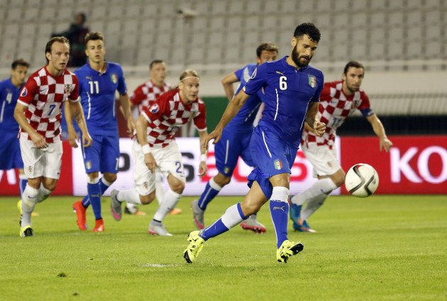 Croatia Italy Euro Soccer