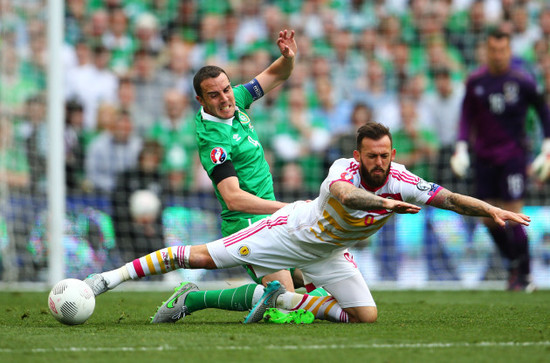 John OÕShea and Steven Fletcher