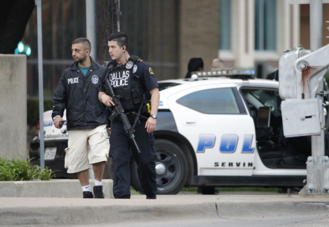Dallas Police Headquarters Shooting