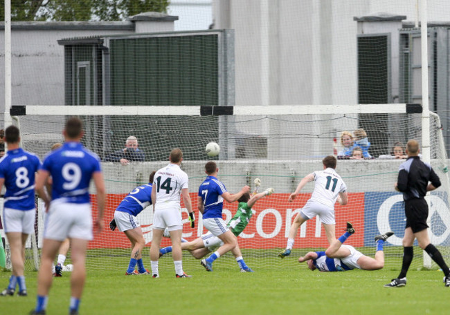 Eoghan O&Otilde;Flaherty scores his side's third goal