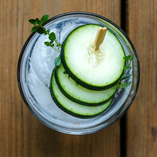 #WorldGinDay it's a real thing! #ginandtonic #cucumber #msbelly