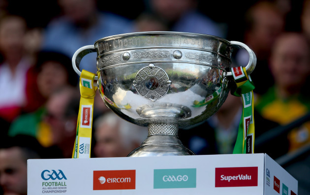 General view of the Sam Maguire