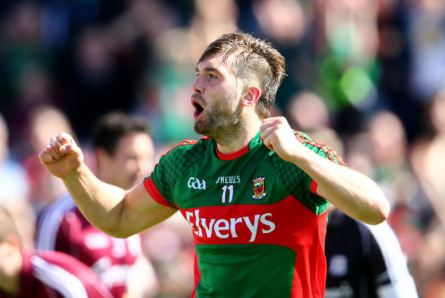 Aidan O'Shea celebrates