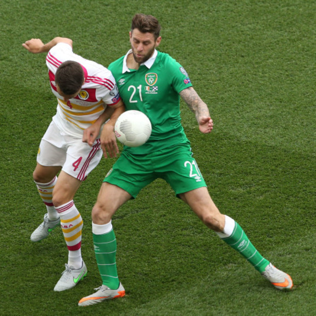 Russell Martin and Daryl Murphy