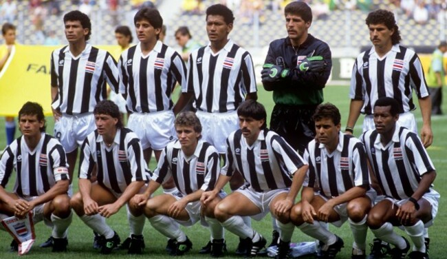 Soccer - World Cup Italia 90 - Group C - Brazil v Costa Rica