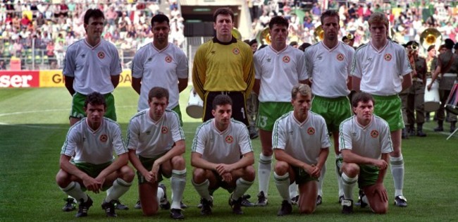 Soccer - World Cup Italia 90 - Ireland v Egypt