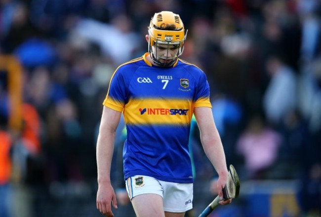 A dejected Ronan Maher