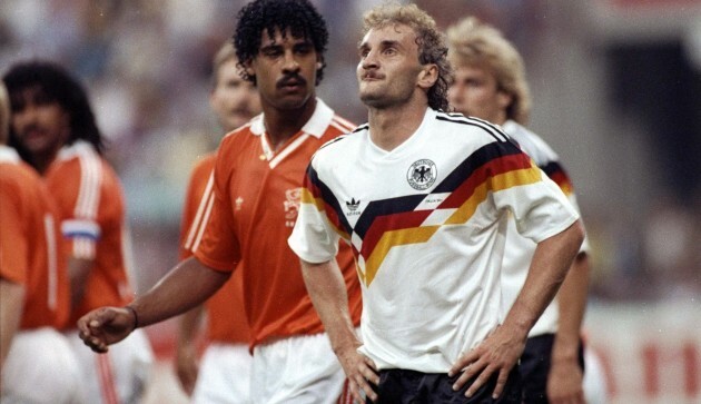 Voller and Rijkaard 24/6/1990