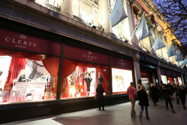 Clerys Shop Reopens