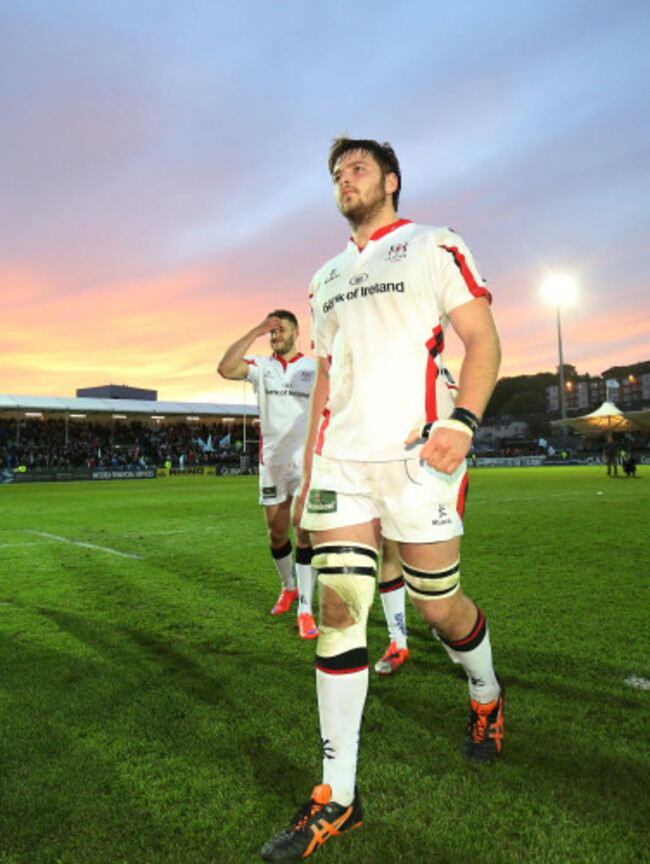 Iain Henderson dejected after the game