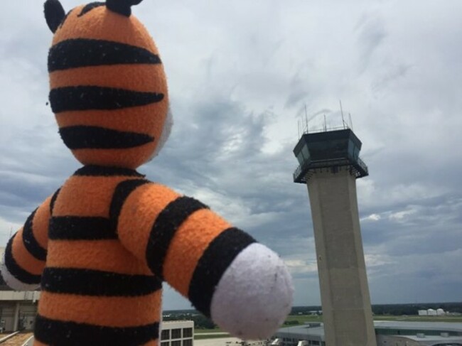 Checking out the FAA Air Traffic Control Tower ...