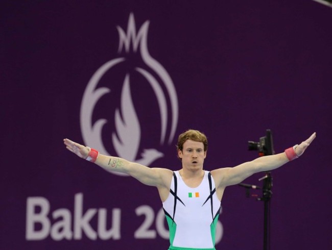 Kieran Behan on his way to finishing fourth