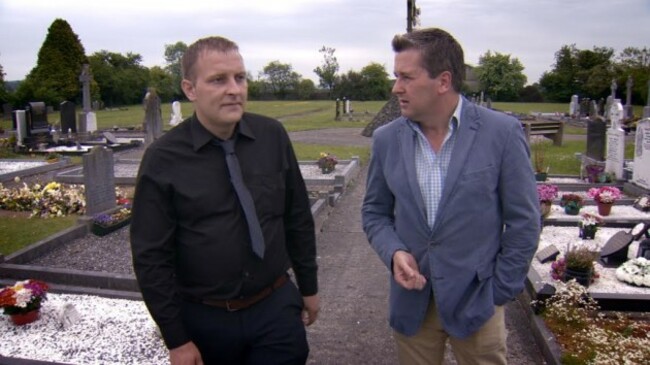 Philip Boucher Hayes with Christopher Nolan