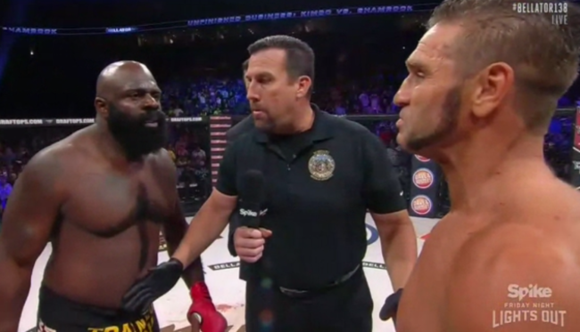 Kimbo Slice Ken Shamrock