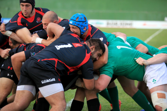 A view of a scrum