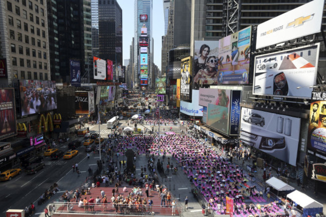 Times Square Yoga