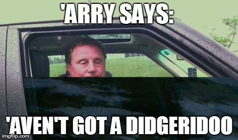 arry don't know