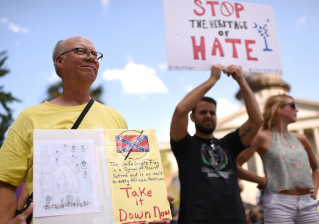 Charleston Shooting Confederate Flag