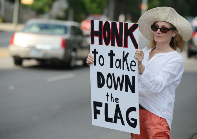 Charleston Shooting Confederate Flag