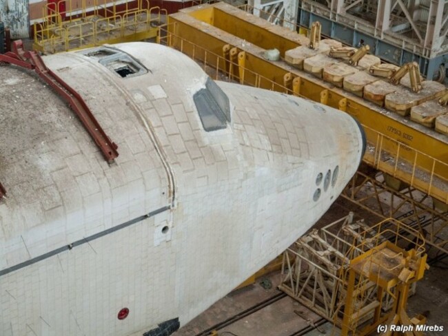 not-surprisingly-after-sitting-for-22-years-the-shuttles-are-not-in-superb-or-even-good-condition-here-you-can-see-a-broken-window-on-one-of-the-shuttles-cockpit-sky-windows