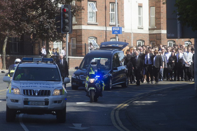 The Funeral Mass for Eoghan Culligan tak