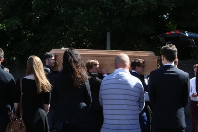 The Funeral Mass for Eoghan Culligan tak