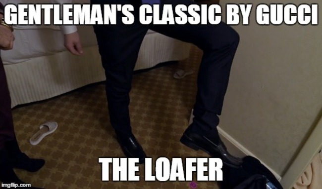 Tony McGregor loafer meme