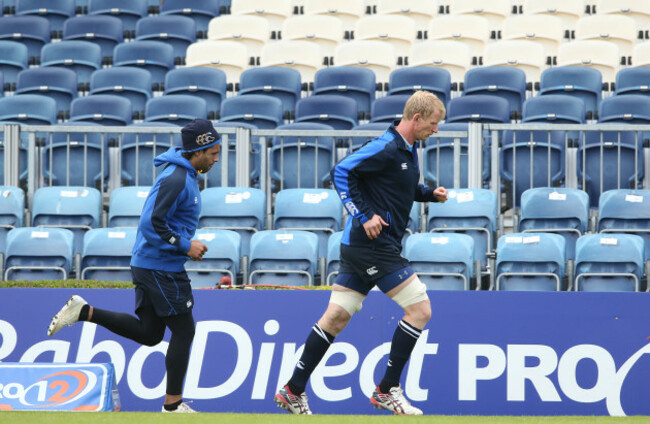 Isa Nacewa and Leo Cullen 24/5/2013