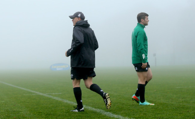 Joe Schmidt and Gordon D'Arcy