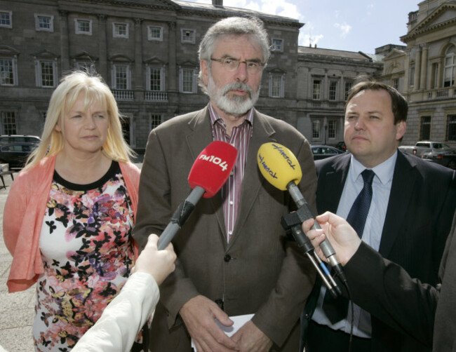 Sinn Fein Dail Scenes