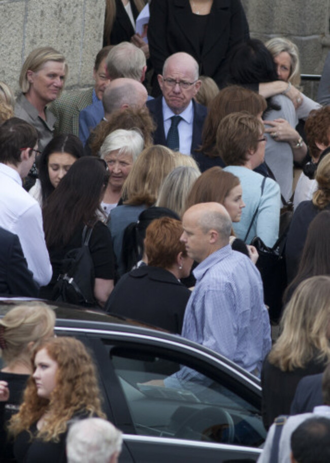 Funeral of Olivia Burke. The funeral of