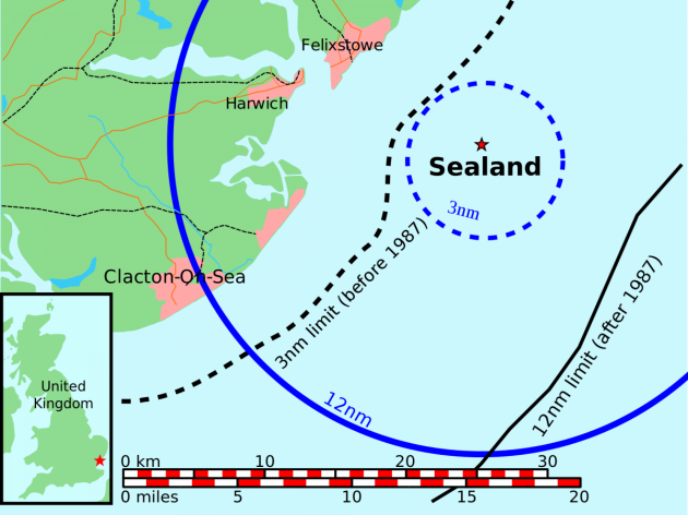in-1987-the-united-kingdom-extended-its-territorial-waters-by-9-miles-and-the-area-now-includes-sealand-however-no-serious-challenge-to-the-micronations-de-facto-independence-has-been-posed-by-london