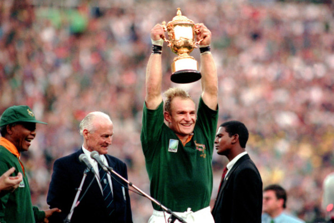 Rugby Union - World Cup South Africa 95 - Final - South Africa v New Zealand - Ellis Park, johannesburg