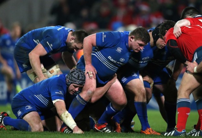 LeinsterÕs Shane Jennings and Tadhg Furlong   26/12//2014