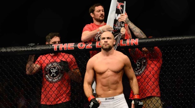 Cathal Pendred before the fight