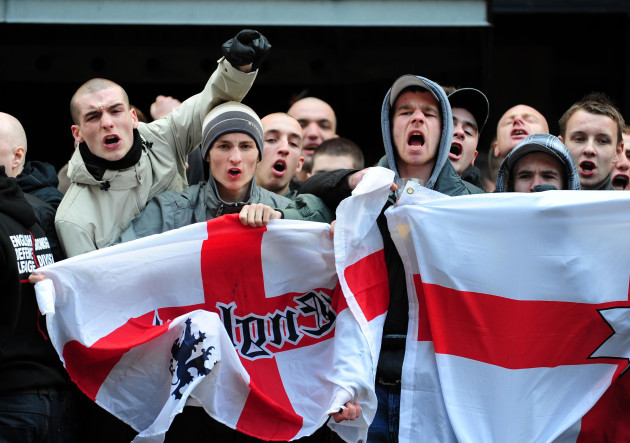 English Defence League protest