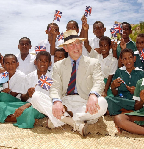 Prince of Wales - Fiji Visit - Castaway Island