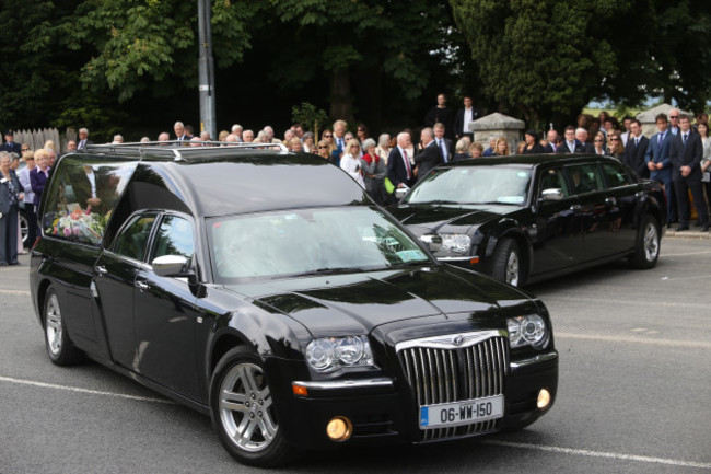 Funeral - Funeral of Lorcan Miller . P