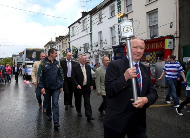 Jimmy Doyle carrys the torch