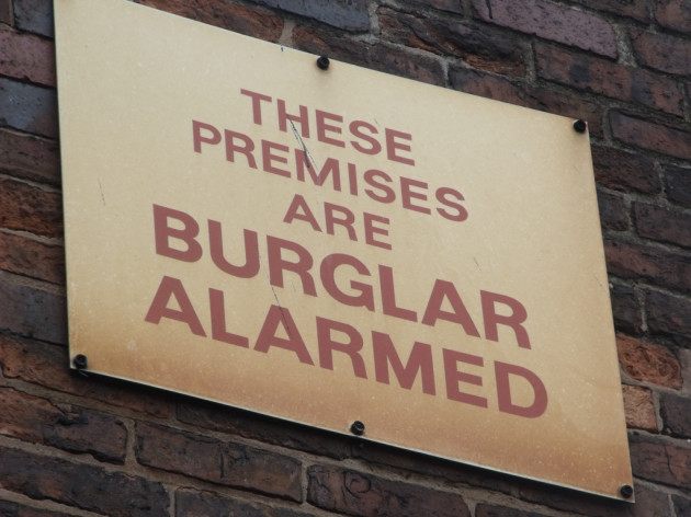 Gun Barrel Proof House, Banbury Street, Digbeth - These Premises are Burglar Alarmed