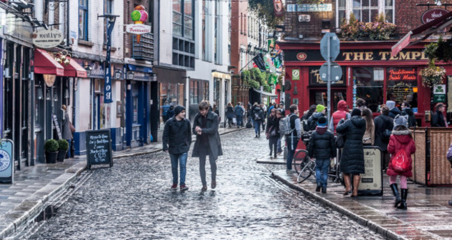 Streets Of Dublin - On A Really Wet Day