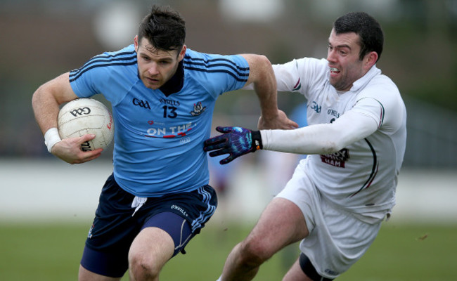 Kevin McManamon with Padraig O'Neill