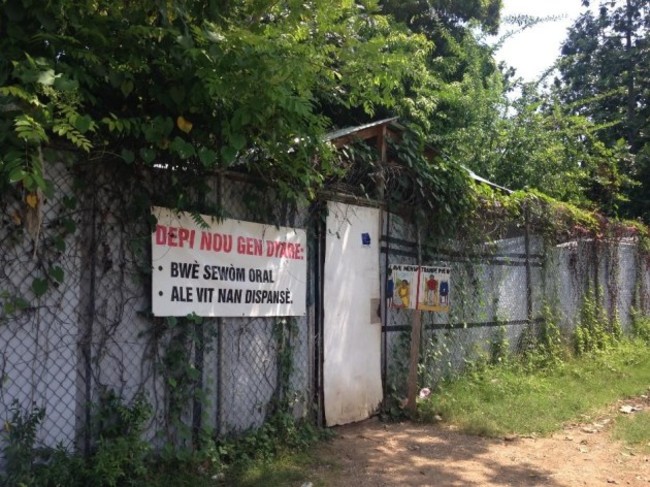 Cholera Treatment Centre.