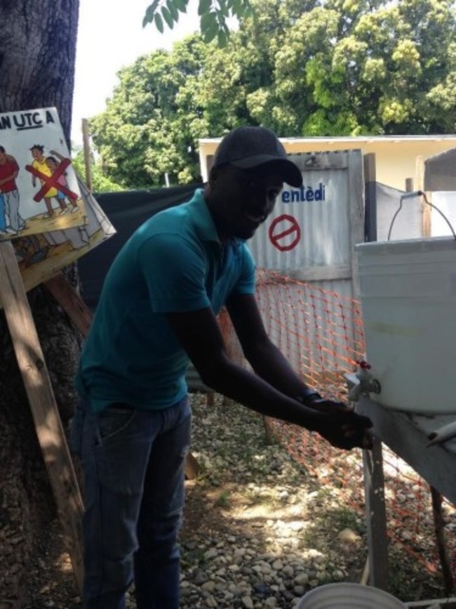 Handwashing with Chlorinated water